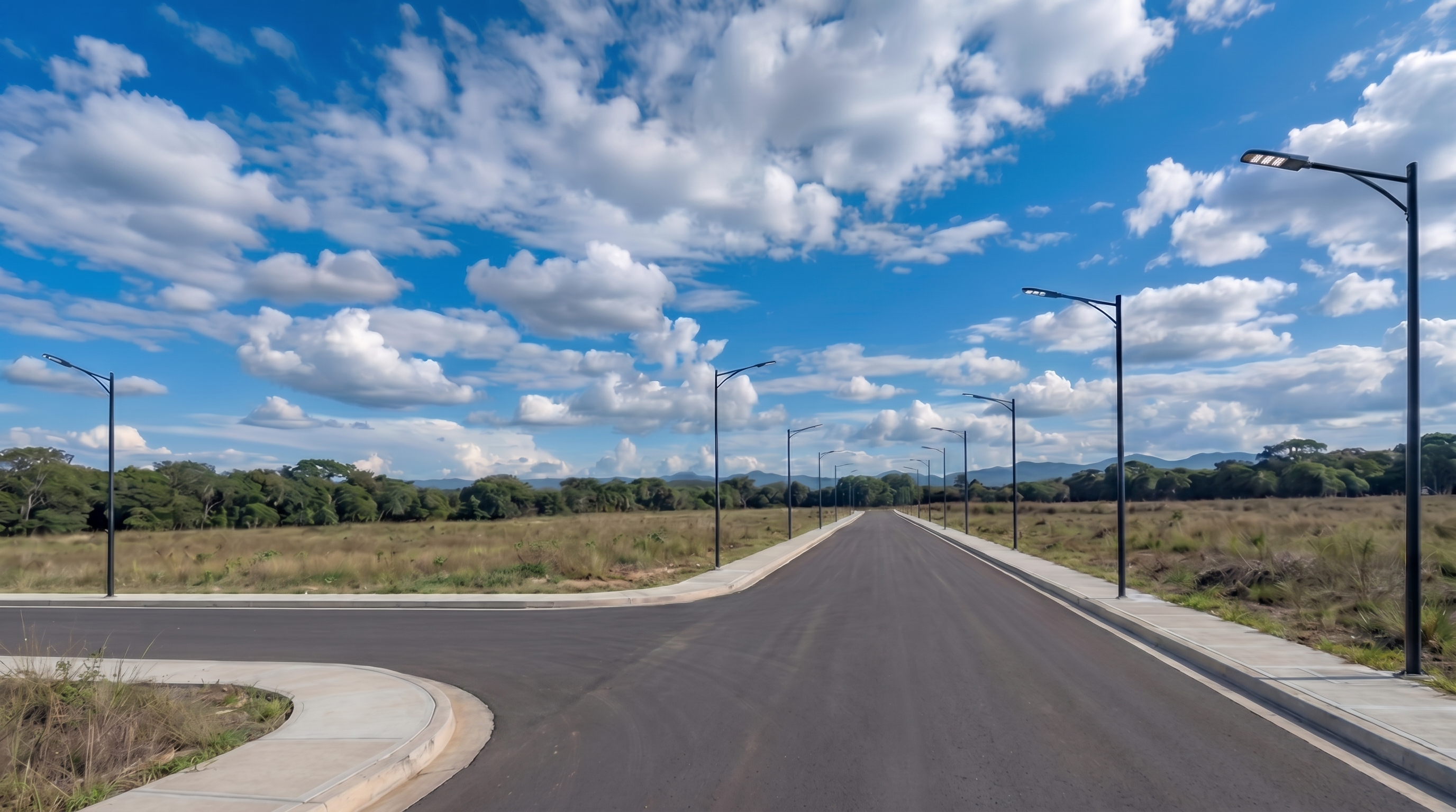 Arboleda Residencial terminada — imagen referencial
