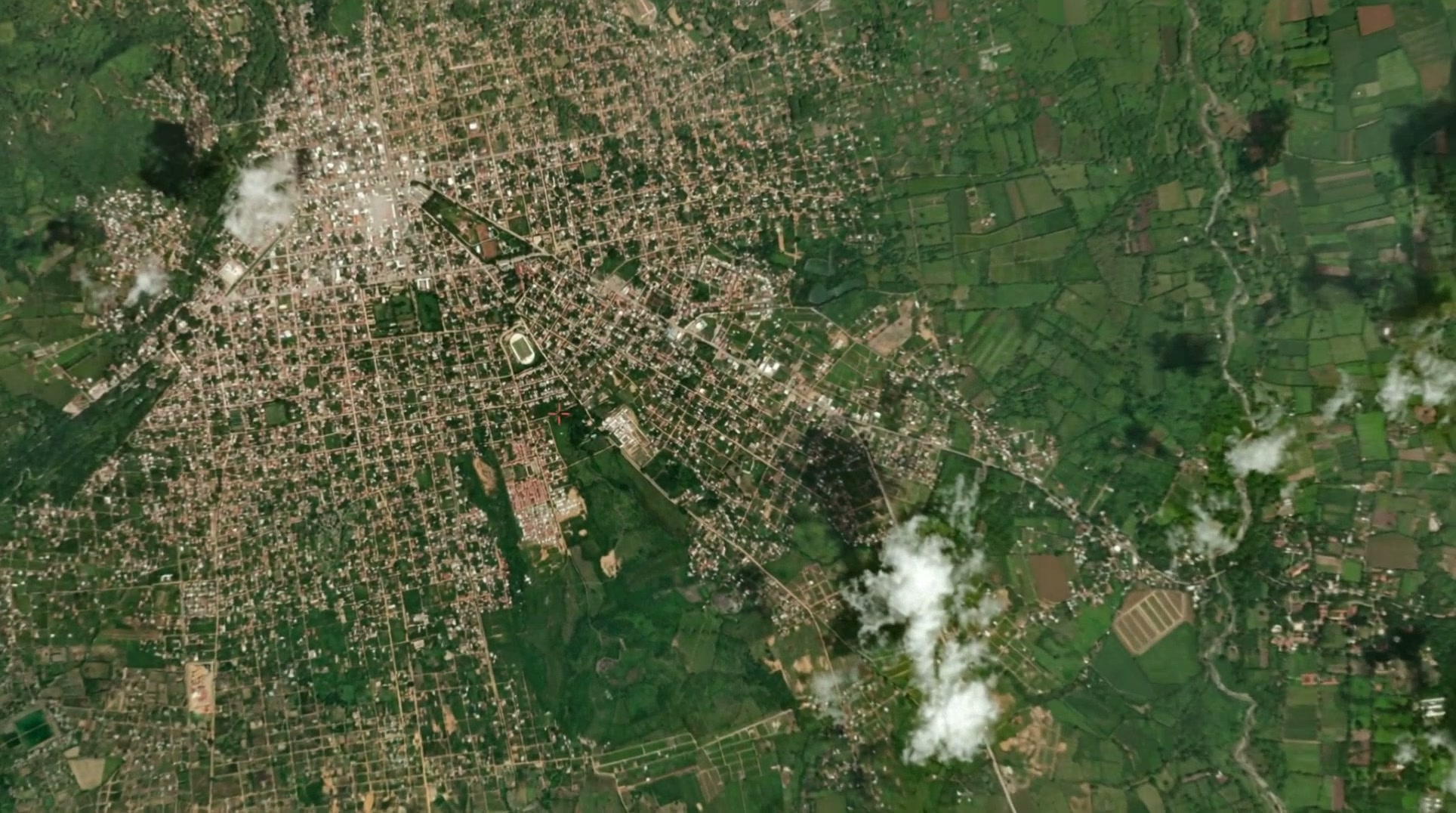 Vista aérea de Catacamas